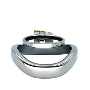 FRRK-122C Curved Ring 304 Stainless Steel Chastity Cage