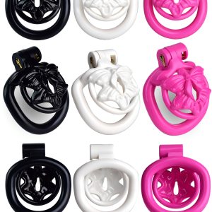 FRRK butterfly-shaped cock cage chastity device