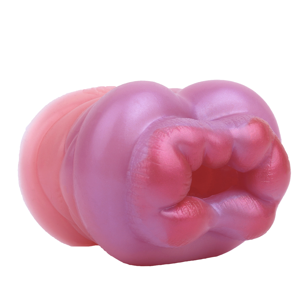 GEEBA-V6239 leopard silicone Fantasy Masturbators - Image 4