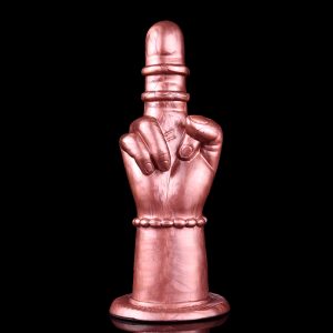 SXXY8013DA Middle Finger Masturbator Dildo Liquid Silicone For Women Vaginal Massage