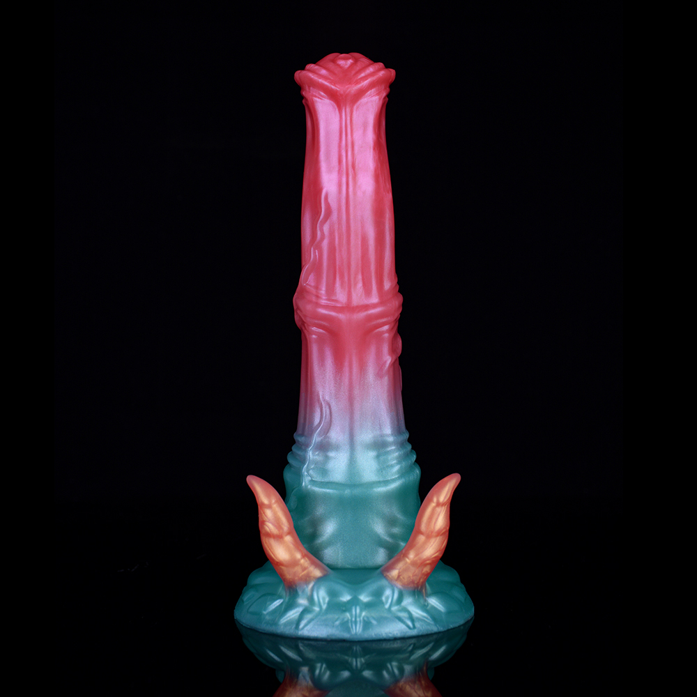 N-5173 Hellfire Vicky Monster Dildo Female Silicone Masturbation Toy - Image 2