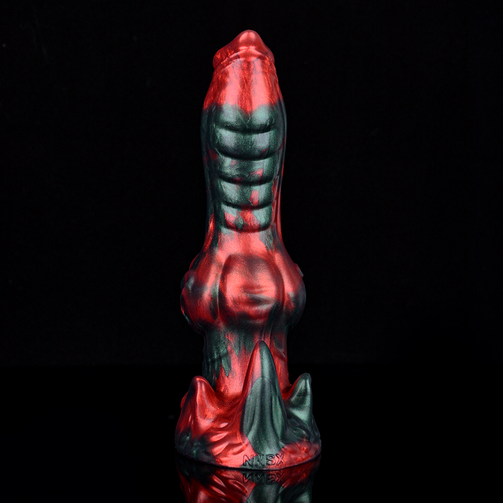 N-5186 Hellfire Dog Gerald Penis Silicone Fantasy Dildo - Image 6