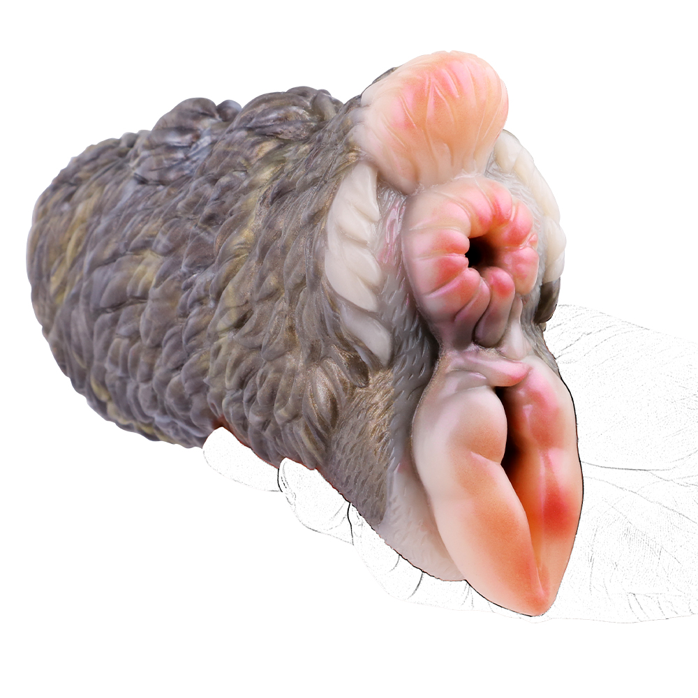 GEEBA G-6193 camel silicone Material Masturbators - Image 7