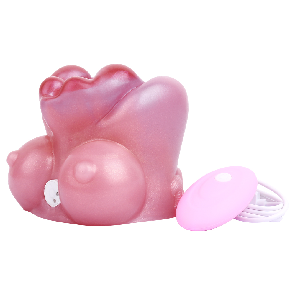 GEEBA-V6235 Liquid silicone Vibrating Masturbator - Image 5