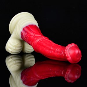 N-5175 Hellfire Monster Dildo Soft Silicone Thick Dildo