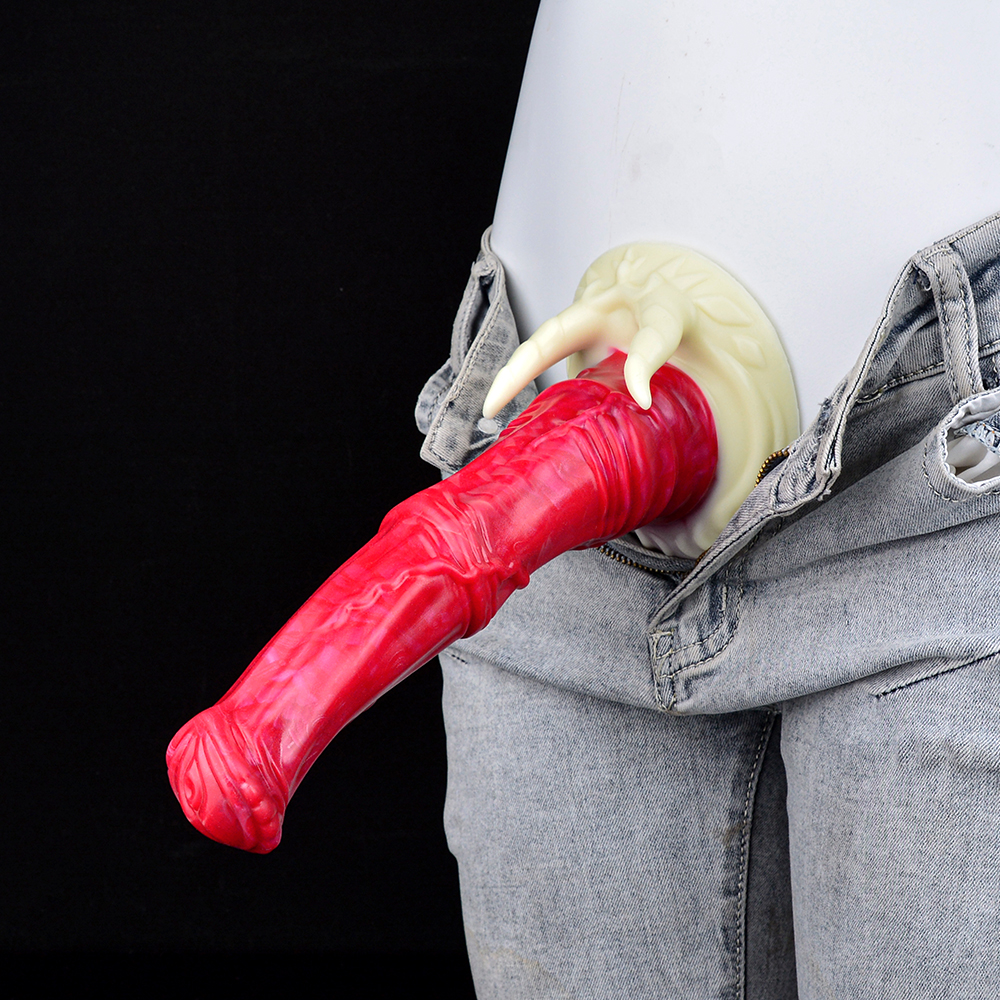 N-5173 Hellfire Vicky Monster Dildo Female Silicone Masturbation Toy - Image 8