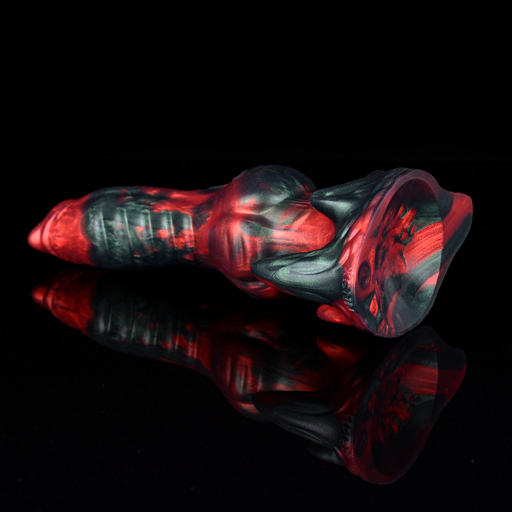N-5186 Hellfire Dog Gerald Penis Silicone Fantasy Dildo - Image 7