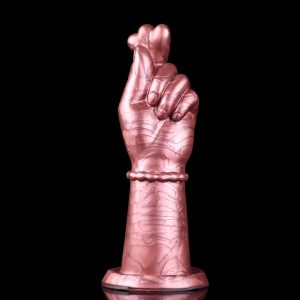 SXXY8010DA Heart-to-heart Gesture Big Dildo Soft Silicone Dildo For Women Vaginal Massage Masturbator