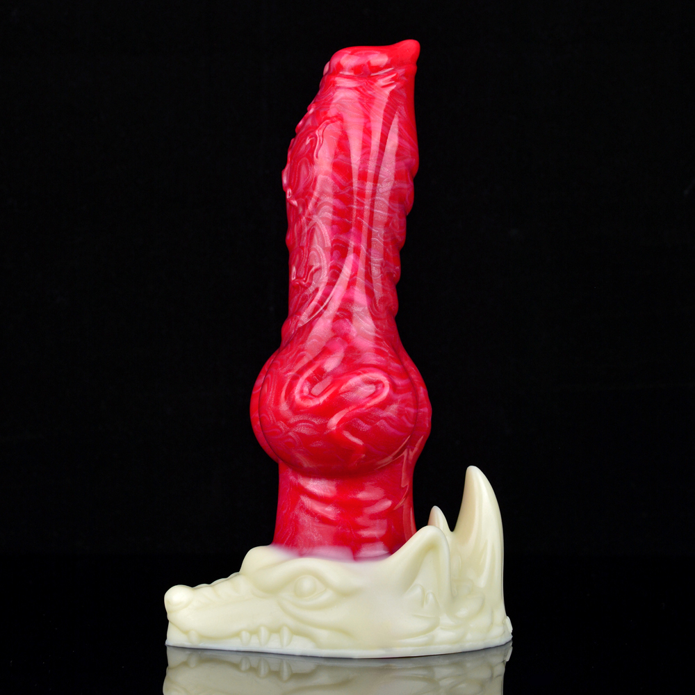 N-5186 Hellfire Dog Gerald Penis Silicone Fantasy Dildo - Image 2