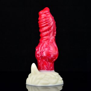 N-5181 Hellfire Dog Augus Penis Fantasy Monster Silicone Dildo For Woman Masturbation
