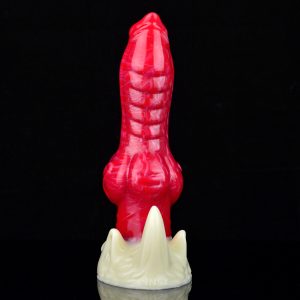N-5186 Hellfire Dog Gerald Penis Silicone Fantasy Dildo