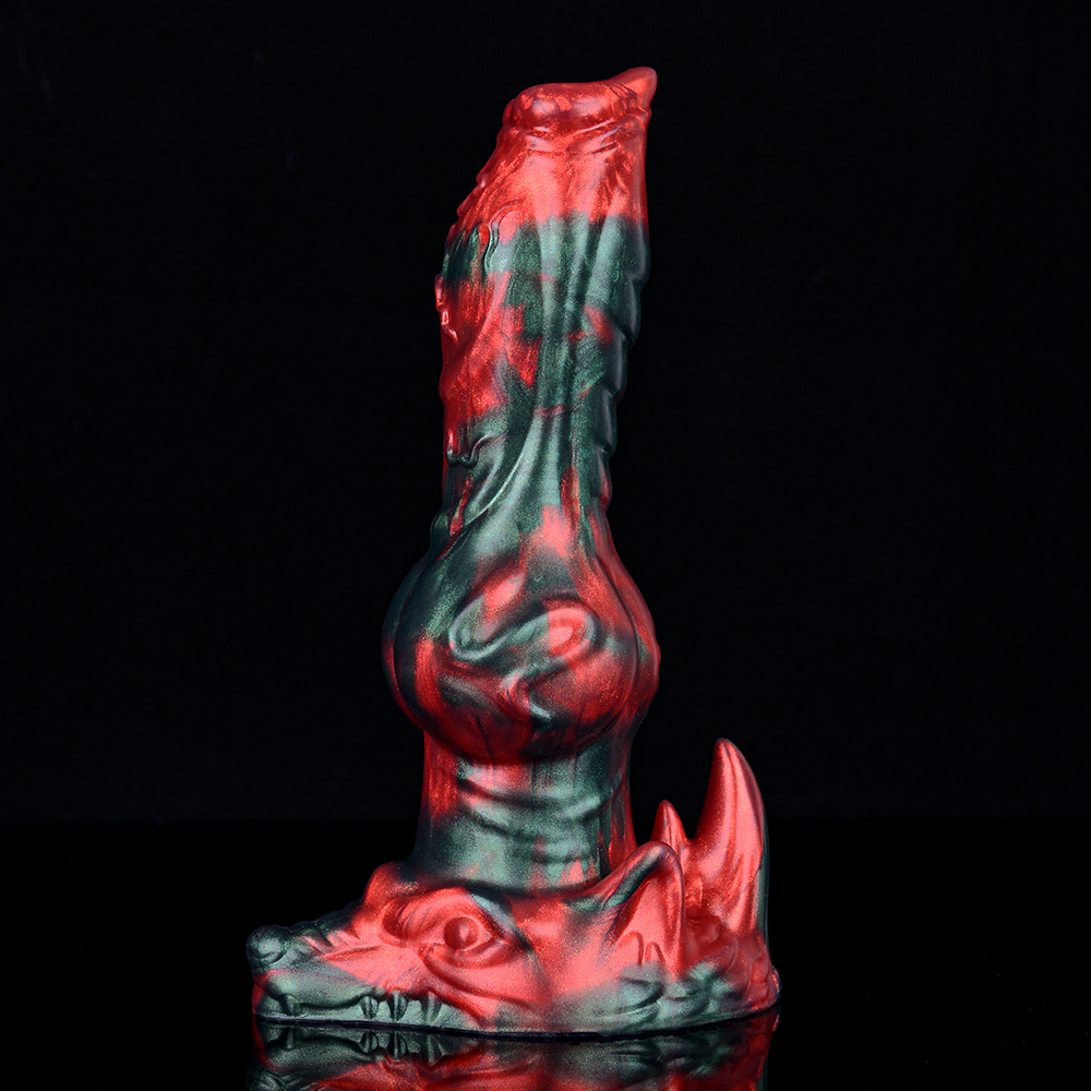 N-5186 Hellfire Dog Gerald Penis Silicone Fantasy Dildo - Image 5
