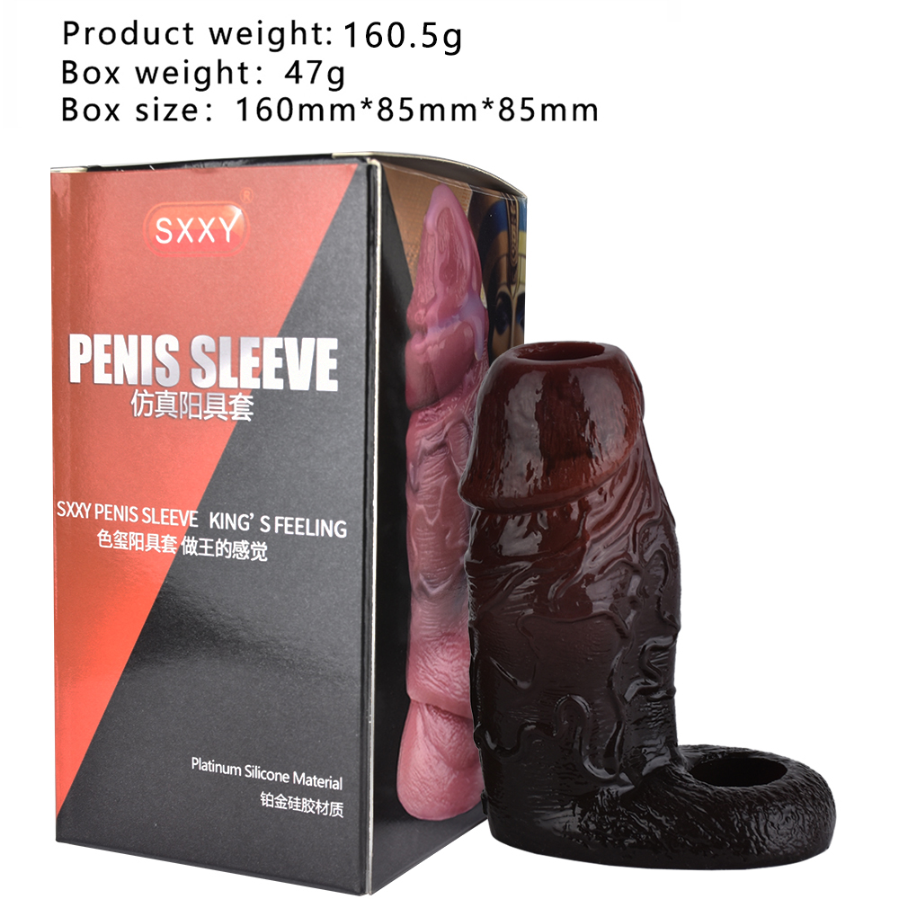 S8110 Mutiple Colors Silicone Penis Sleeve Glans - Image 5