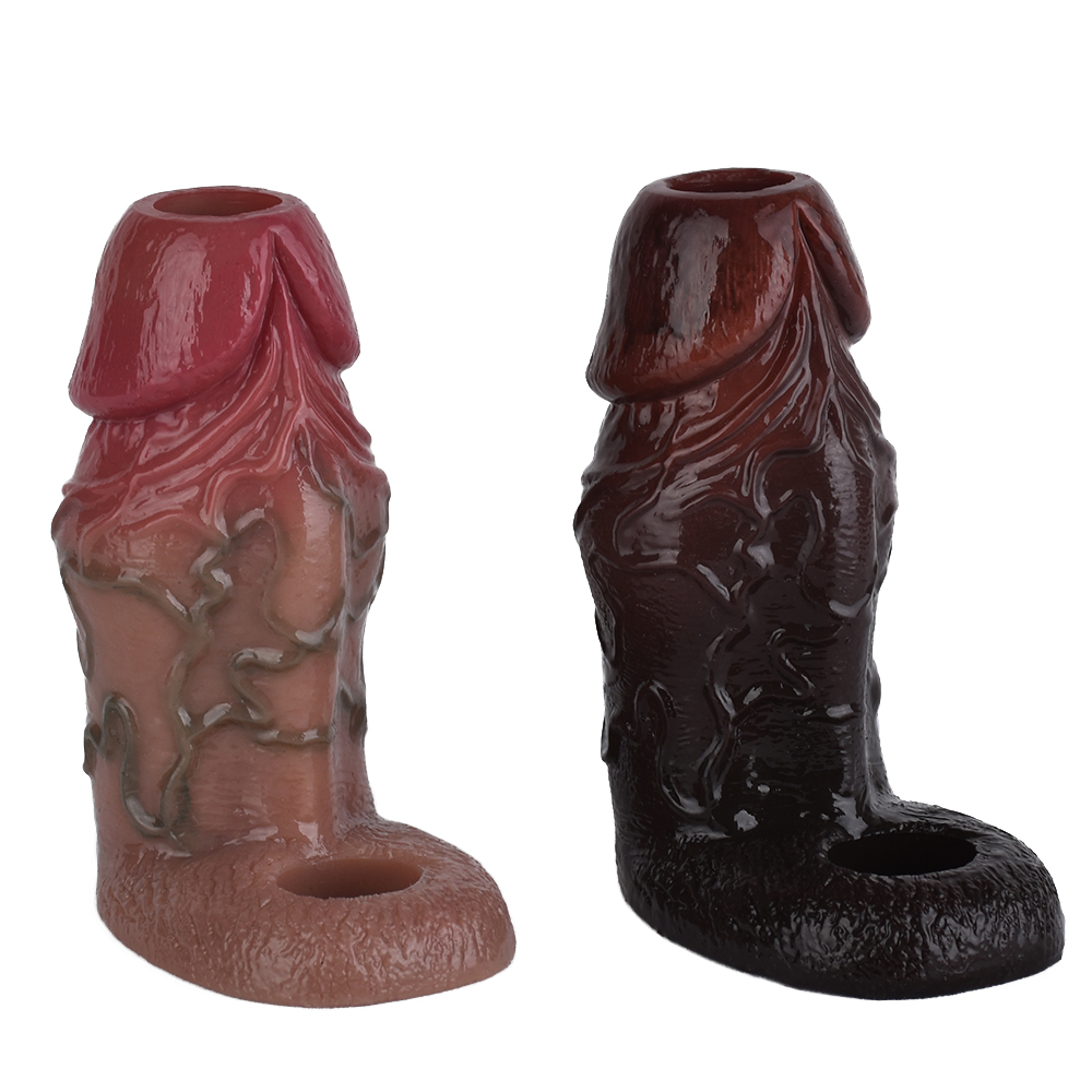 S8110 Mutiple Colors Silicone Penis Sleeve Glans - Image 6