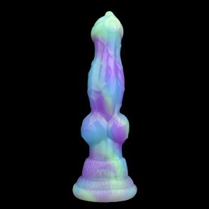 YC-2164LSA Lotus Wolf Penis Woman Masturbatuion Silicone Dildo