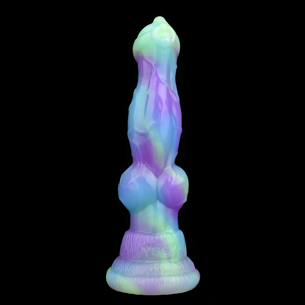 YC-2164LSA Lotus Wolf Penis Woman Masturbatuion Silicone Dildo