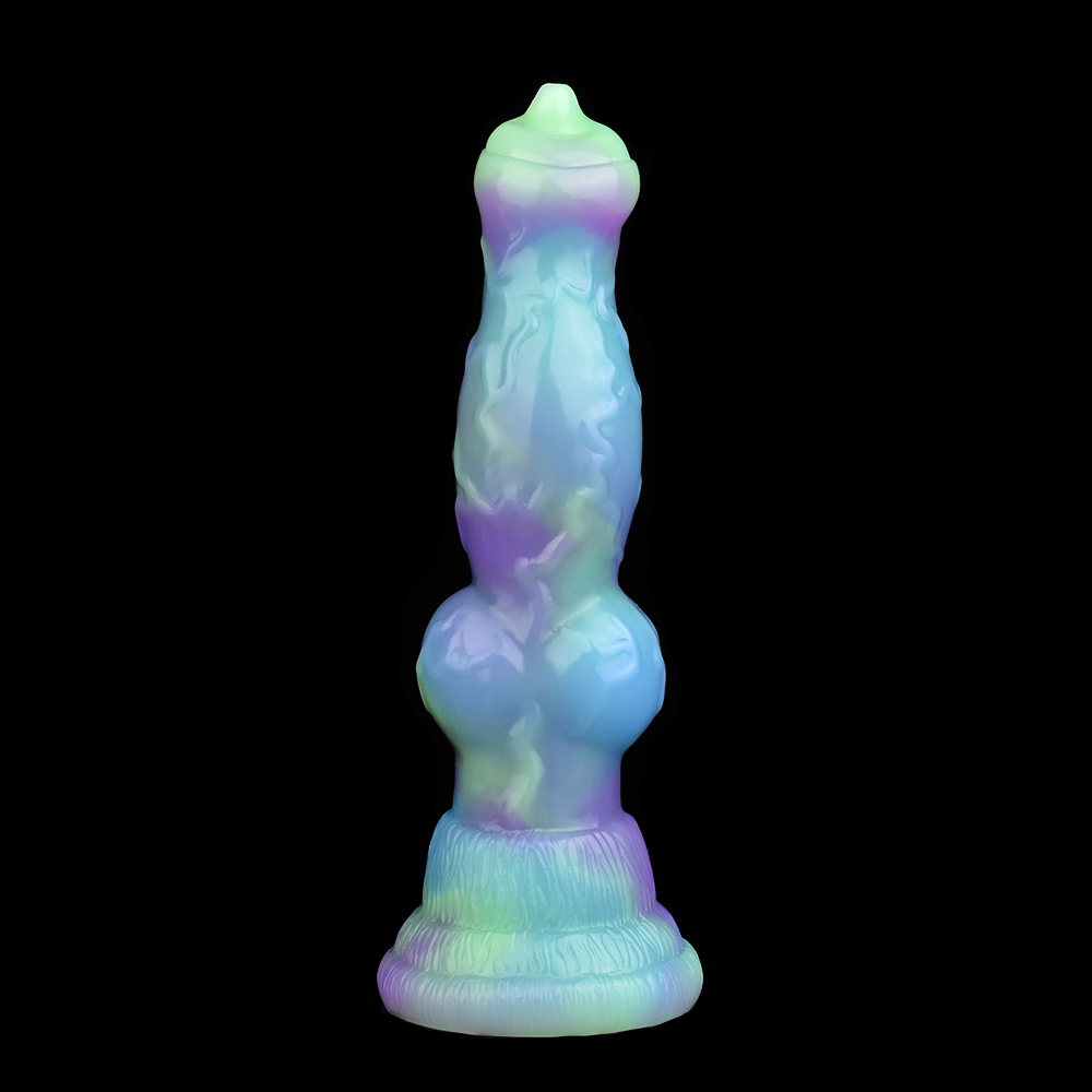 YC-2164LSA Lotus Wolf Penis Woman Masturbatuion Silicone Dildo - Image 4