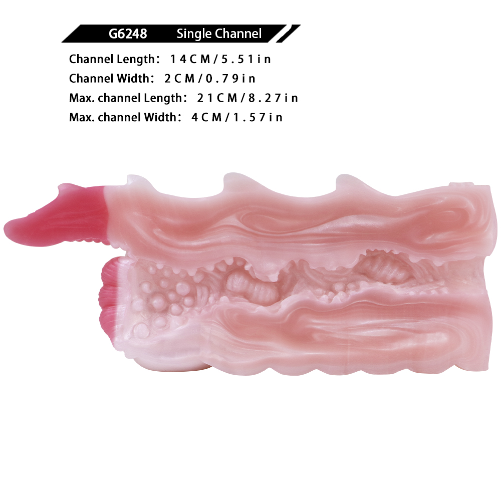 GEEBA-6248 Horned Dragon fantasy Masturbator - Image 3