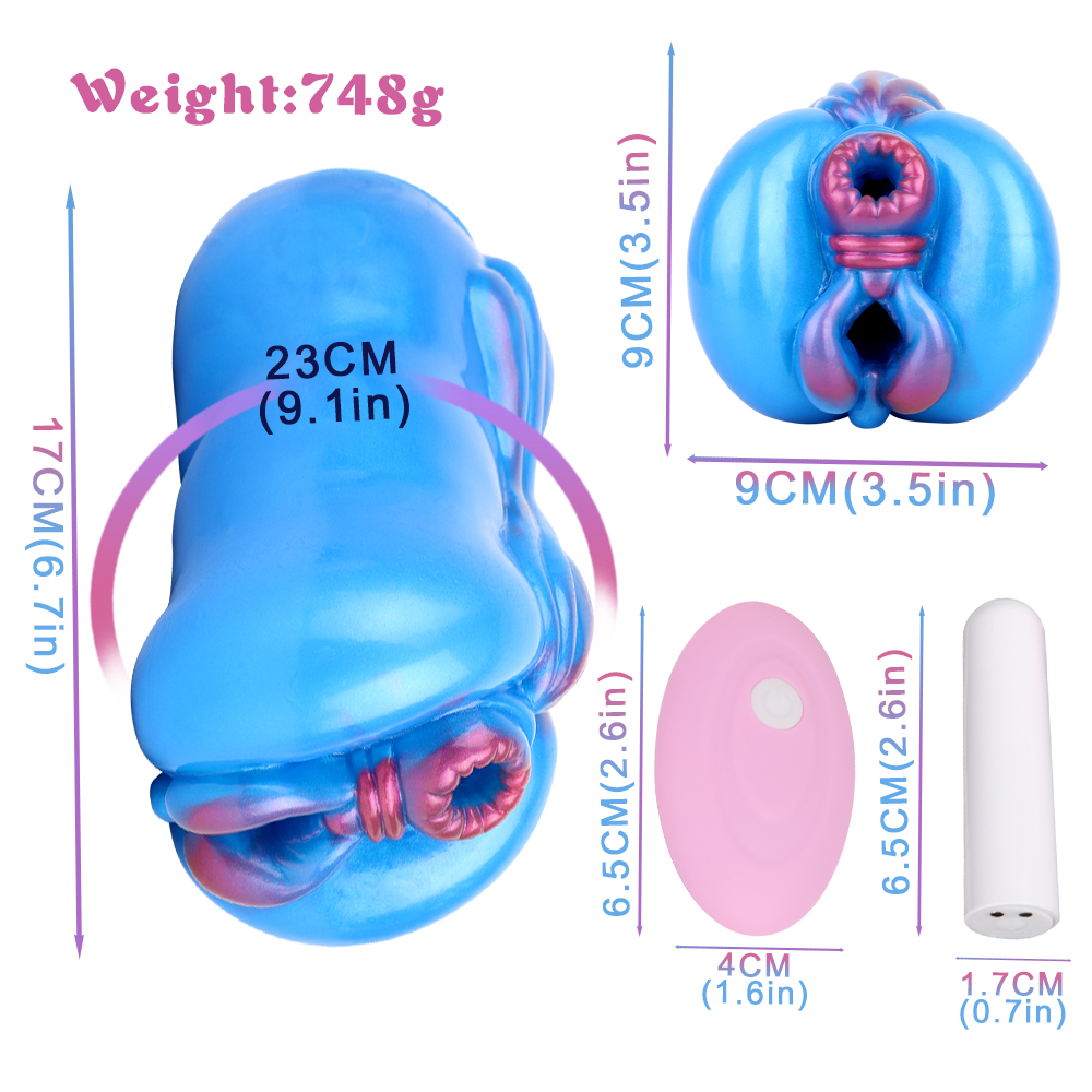 GEEBA-G-V6210 Dual channel vibration masturbation cup - Image 2