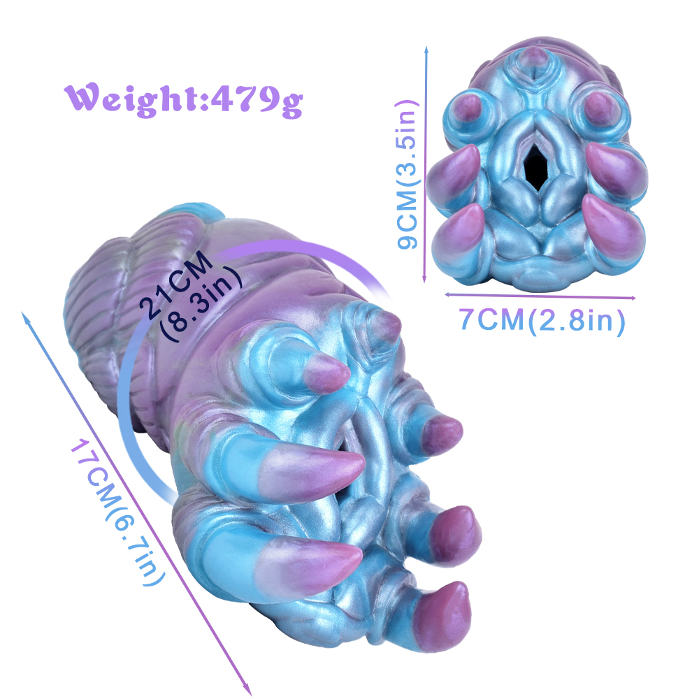 GEEBA-6196 Red clam Devil's claw shape masturbators - Image 2