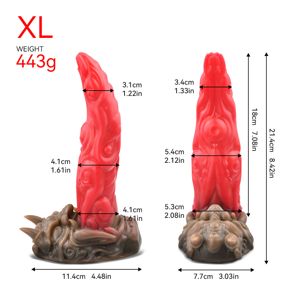 DL-C2001 Sakuton Boy Dildo Fantasy Monster Tongue Dildo For Female Masturbation - Image 10