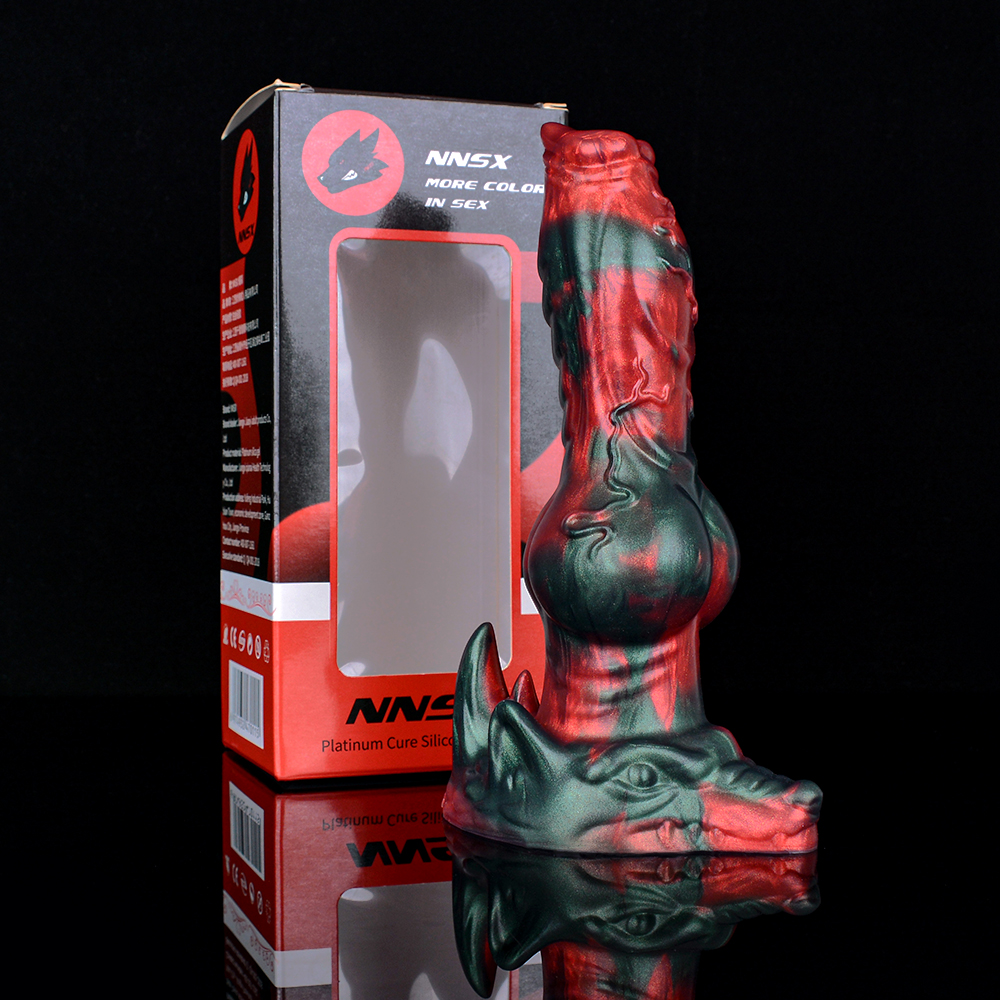 N-5186 Hellfire Dog Gerald Penis Silicone Fantasy Dildo - Image 9
