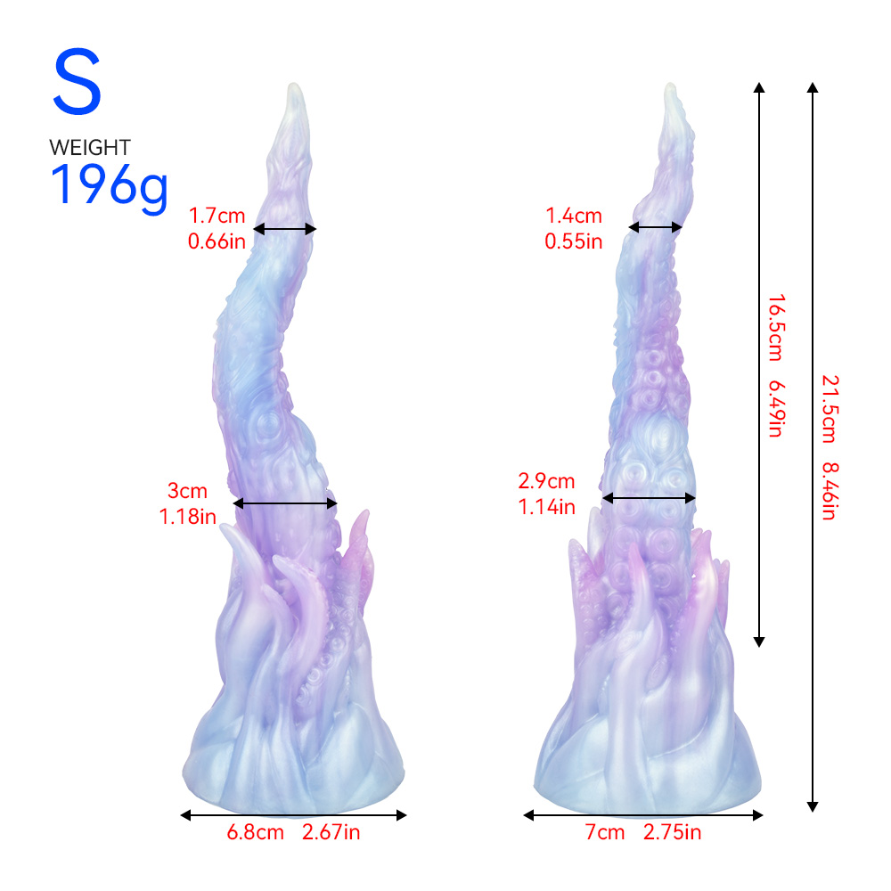 DL-C2008 Second Dimension Deer Penis Silicone Dildo For Woman - Image 8