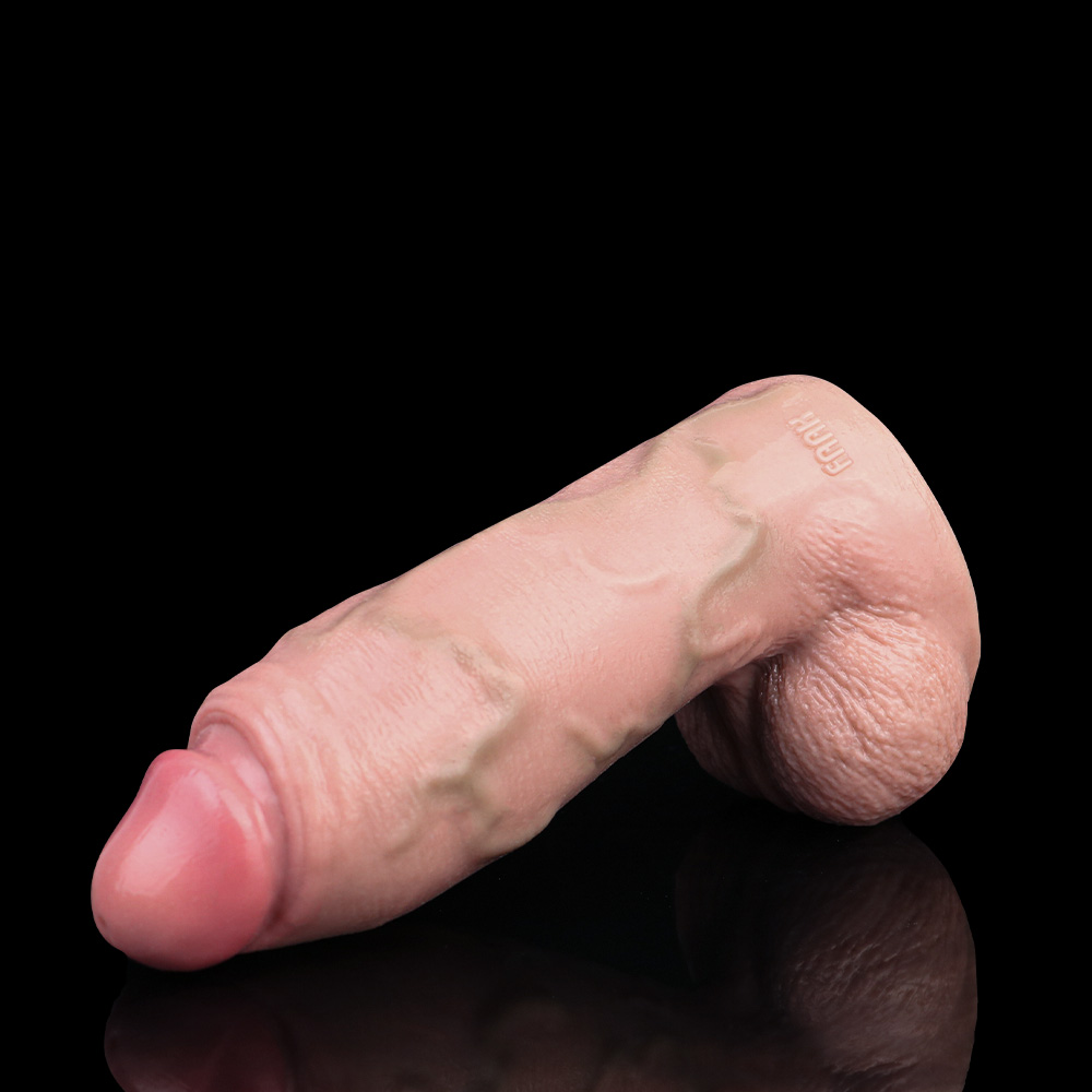 FAAK-G1129 Simulation Penis Silicone Thick Dildo Soft Penis Female Masturbation Toy - Image 3