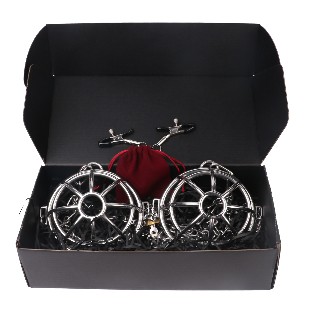 QKKQ-Y8093 Nipple Clamps Hollow Cover - Image 5