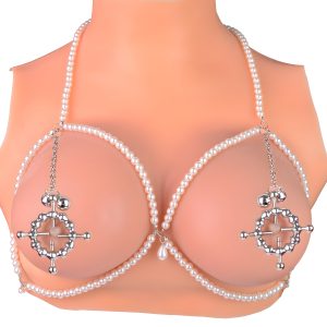 QKKQ-C8004  Nipple Clamps Bone Soft Tendon Nail