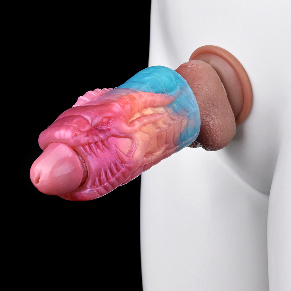 N-HX5140 Rayome Dildo Sleeve Bondage for Men Sex - Image 3