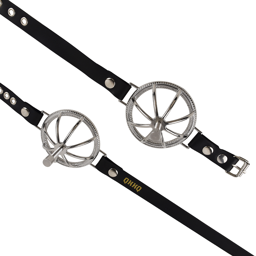 QKKQ-W8137 Sexual Breast Mystic Steel-Spiked Cage - Image 4