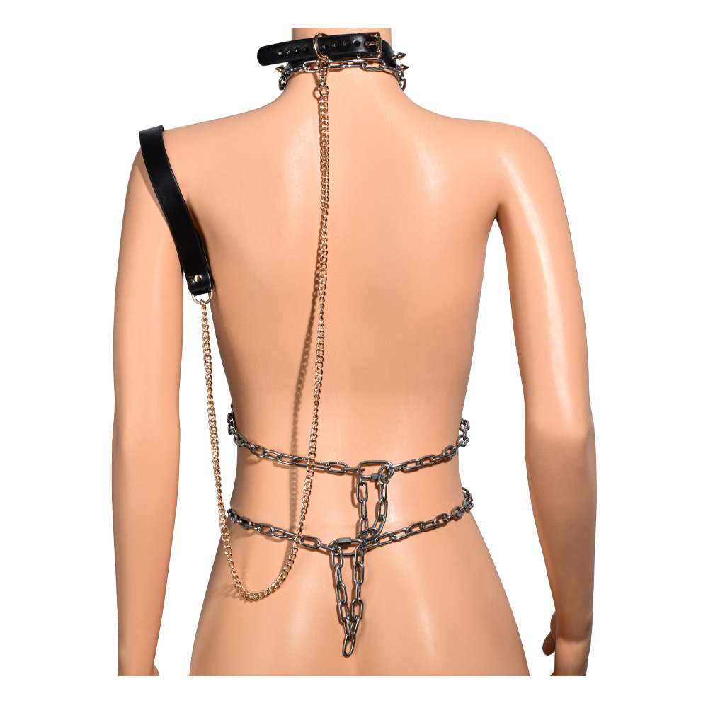 QKKQ-Y8122Sexual Breast Phantom Waist Rope - Image 5