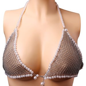 QKKQ-Y8066 Nipple Clamps Fragrance Soft Silk Shadow