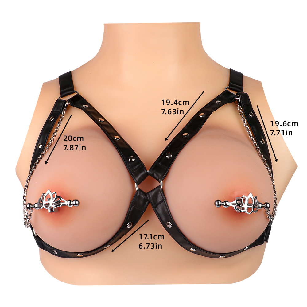 QKKQ-C8076 sm metal bondage corset - Image 4