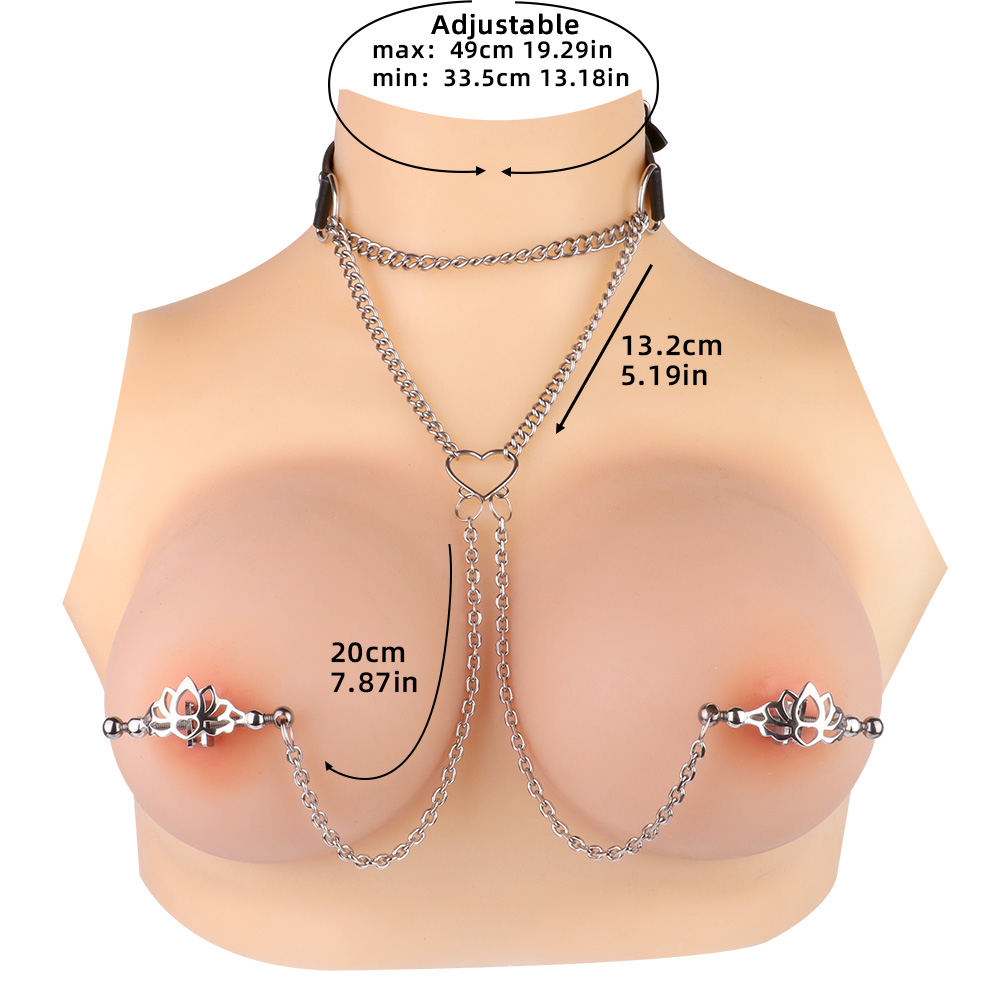 QKKQ-C8076 sm metal bondage corset - Image 5