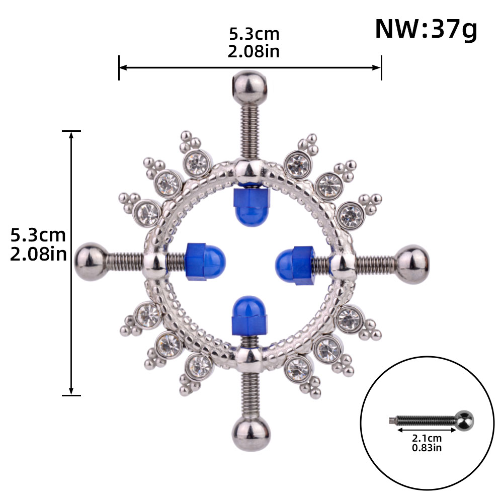 QKKQ-C8085 Nipple Clamps Opulent Passion Loop - Image 2