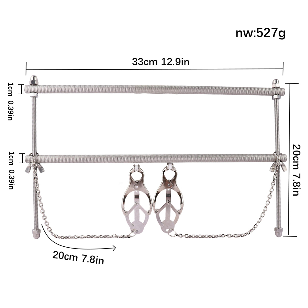 QKKQ-W8156 Sexual Breast Scale Butterfly Charm Clamp - Image 4