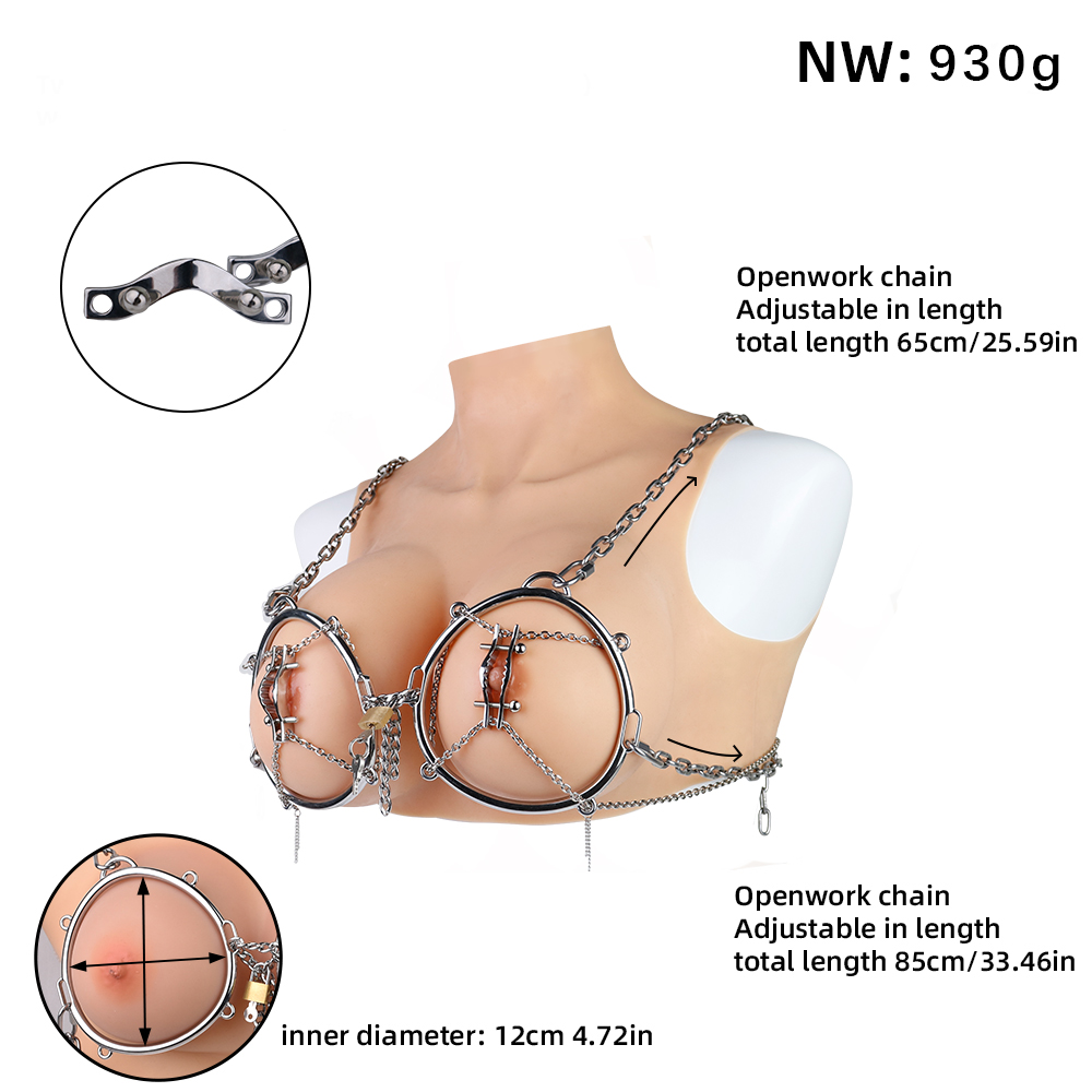 QKKQ-Y8114 Sexual Breast Azure Wave Flow Pinch - Image 2