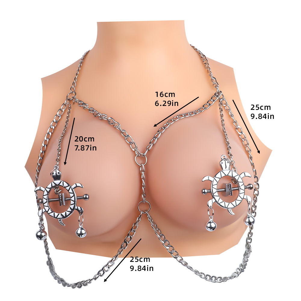 QKKQ-C8053 Deep Diving Turtle Nipple Clamps - Image 3