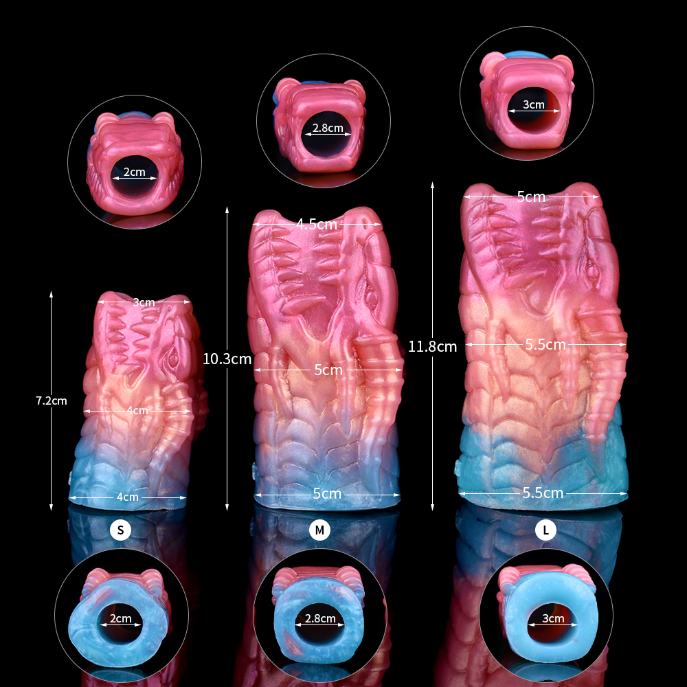 N-HX5140 Rayome Dildo Sleeve Bondage for Men Sex - Image 5