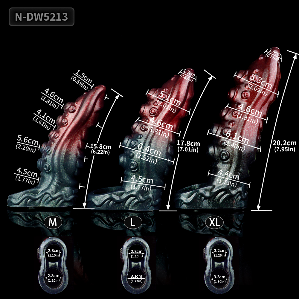 N-DW5213 Hilary Fantasy Waterproof Penis Sleeve for Adult Sexual Life - Image 4