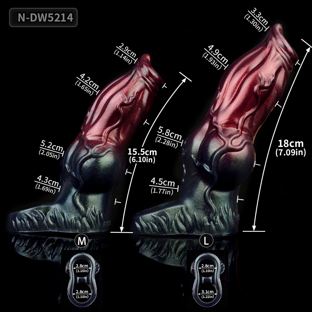 N-DW5214 Kent Fantasy Waterproof Dick Sleeve for Adult Sexual Life - Image 3