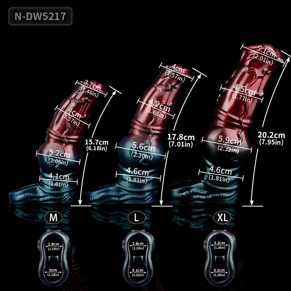 N-DW5217 Galen Fantasy Waterproof Dick Sleeve for Adult Sexual Game - Image 4