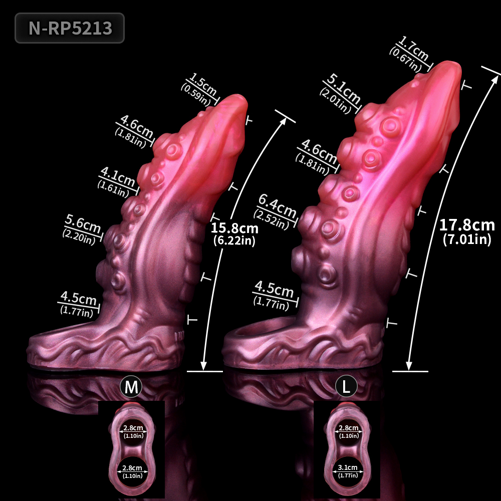 N-DW5213 Hilary Fantasy Waterproof Penis Sleeve for Adult Sexual Life - Image 6