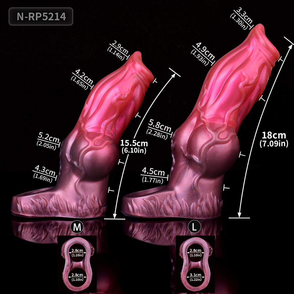 N-DW5214 Kent Fantasy Waterproof Dick Sleeve for Adult Sexual Life - Image 5