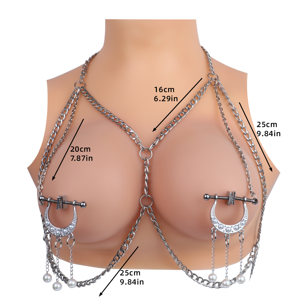 QKKQ-C8051 Nipple Clamps Aztec Arc - Image 3