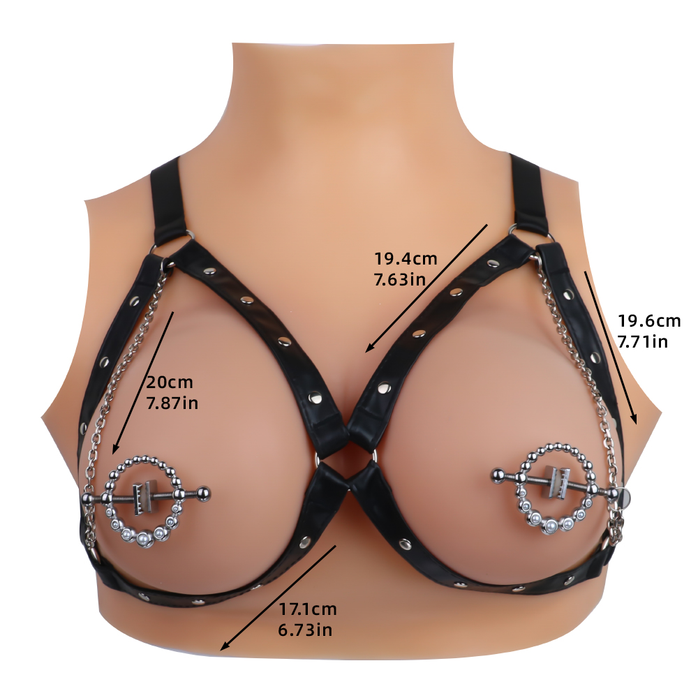 QKKQ-C8049 Nipple Clamps Sky Bead Rings - Image 4