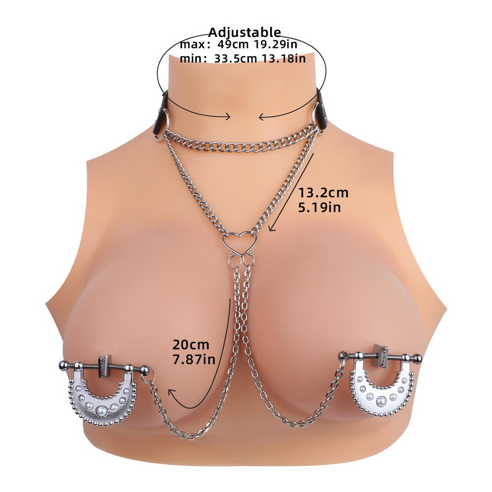 QKKQ-C8050 Nipple Clamps Jungle Maya Plate - Image 5